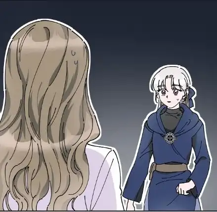 漫画女反派和火骑士躲着男女主角,最后竟和男主角困了一觉
