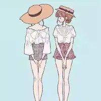 2020女生闺蜜头像最火微信头像图片大全
