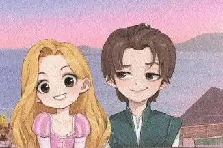 迪士尼公主情侣头像,公主们都有属于她的王子,艾莎却有些不对劲
