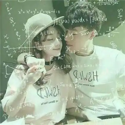 唯美小清新公式情侣头像一男一女2020最新版
