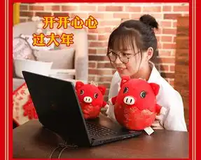 2019猪年小猪吉祥物毛绒玩具公仔玩偶招财猪生肖猪年会礼品定制
