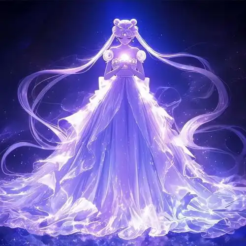 美少女战士美到发光的月亮公主princessserenity倩尼迪水晶光倩影

