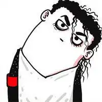 歪头脖子卡通头像全套
