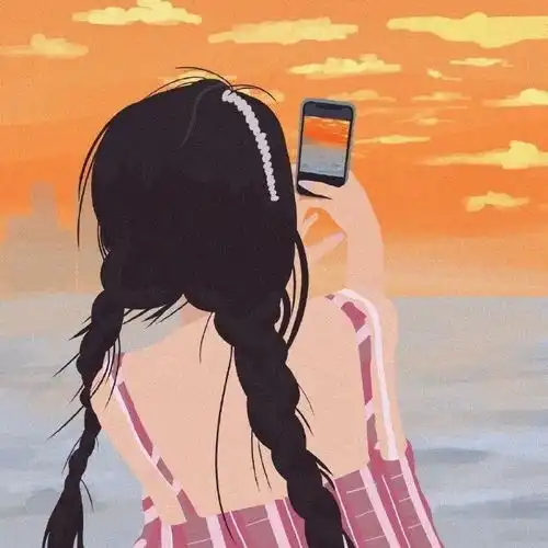 高级感情侣头像
