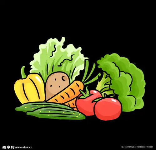 蔬菜卡通红萝卜青菜设计图psd分层素材psd分层素材
