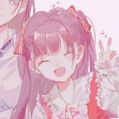 闺蜜头像动漫姐妹头像一左一右
