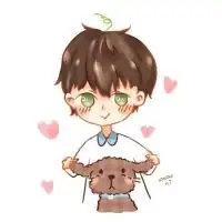 卡通男女生简易头像简头简爱微信头像图片大全
