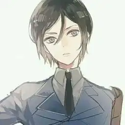 素描男生动漫头像
