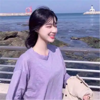 最漂亮的海边头像,迷人风景加上好看的美女
