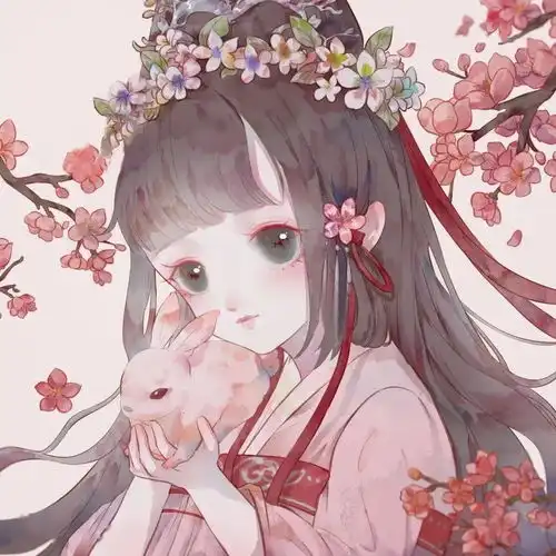 唯美浪漫系古风动漫头像
