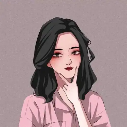 微信头像高清手绘动漫女生头像
