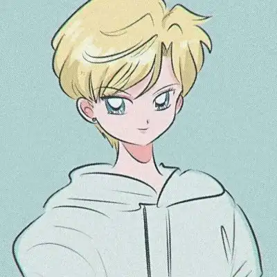 插画卡通女头温柔扑了空才能长记性.
