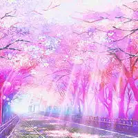 超美风景手绘头像
