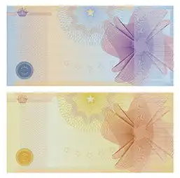 eps代金券钱模板
