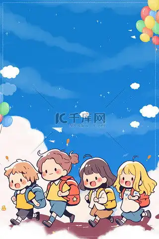 简约清新卡通背景图片简约清新卡通背景素材图片千库网
