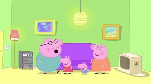 佩奇乔治第一次经历停电,感觉新奇的很,要玩些什么呢
