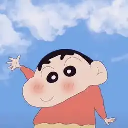 抖音超火蜡笔小新一家人头像
