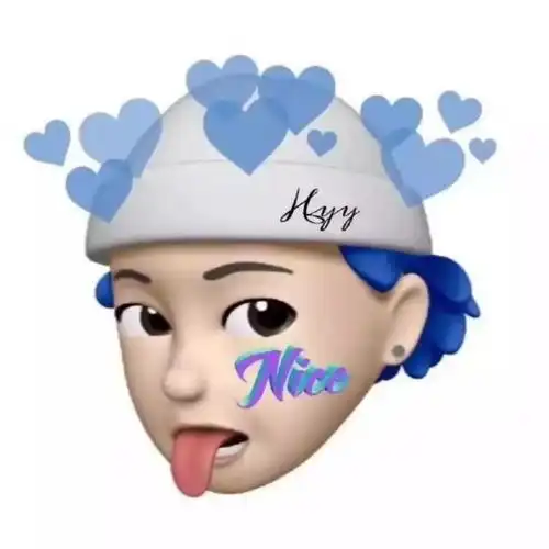 卡通情侣头像emoji表情包系列11对一男一女
