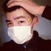 情侣头像戴口罩大图戴口罩情侣头像一对
