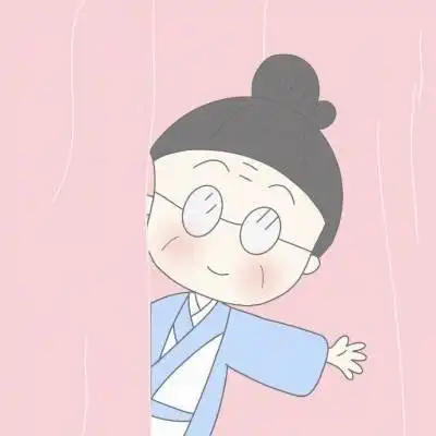 樱桃小丸子情侣头像超萌小丸子情侣头像专用一对
