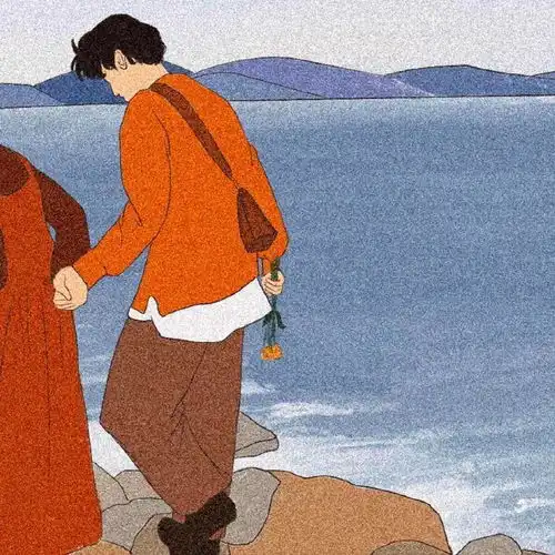 情侣头像文艺风2
