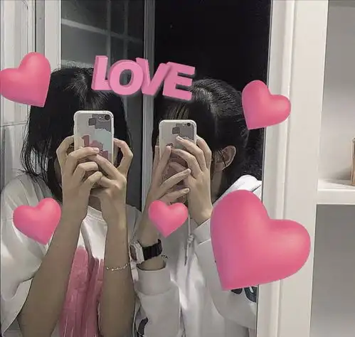 ins神仙闺蜜头像
