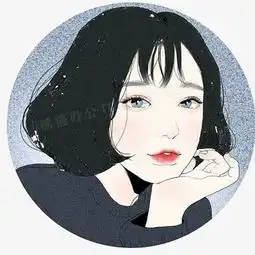 手绘女孩头像png图片素材免费下载png格式熊猫办公
