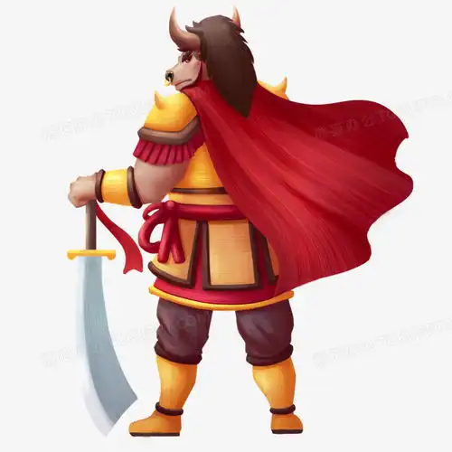 牛年牛魔王插画人物形象元素png图片素材免费下载人物png30003000像素
