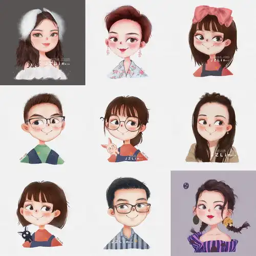 画了半年多ipad手绘头像是个啥感受
