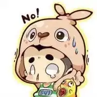 情侣手绘头像一对两张
