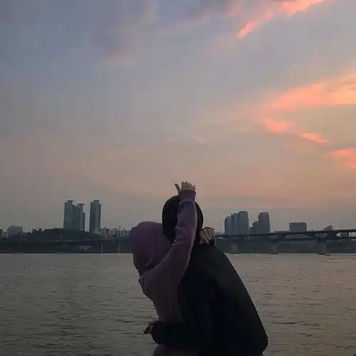 超级甜的情侣头像大全
