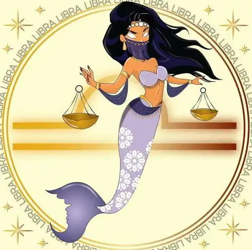 美人鱼碰上十二星座,还有迪士尼公主的影子,这拟人化有意思
