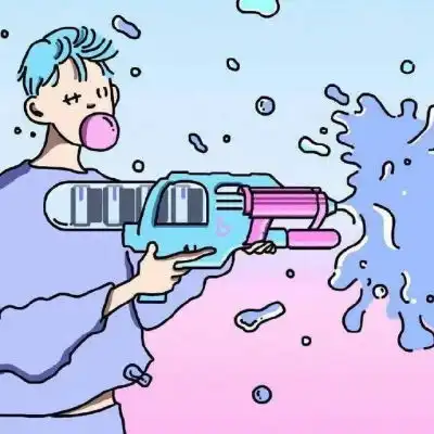 卡通简约情头公众号少女的成长笔情侣头像我要个性网
