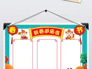 新春逛庙会小报新年庙会文化手抄报电子小报图片素材psd模板下载47.98mb元旦手抄报大全节日手抄报

