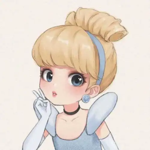 插画分享好看的女孩儿你喜欢吗
