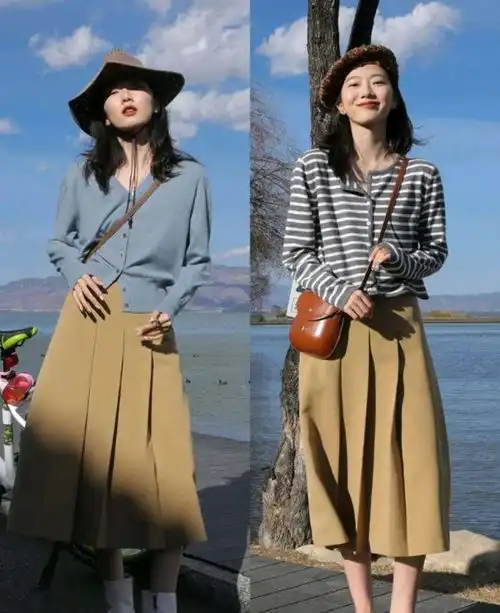 有一说一,盐系穿搭春夏季节必火,清爽干净的气质无人能拒绝
