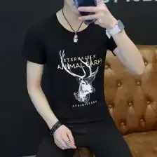 小鹿短袖男
