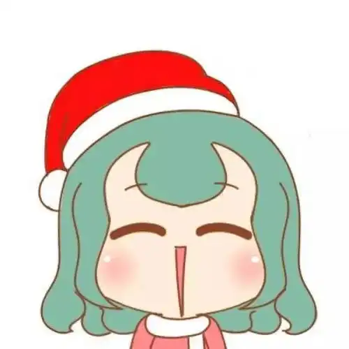 圣诞节情侣头像
