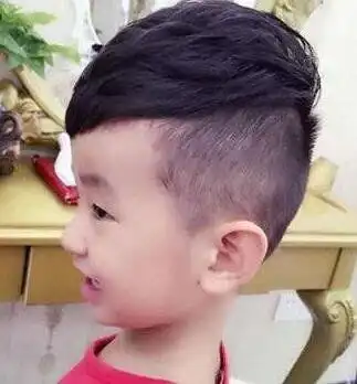 男宝宝帅气发型图片,小男孩子时尚流行好看的发型图片
