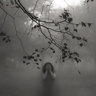 窥探女孩隐匿的情绪迷离唯美的复古人像
