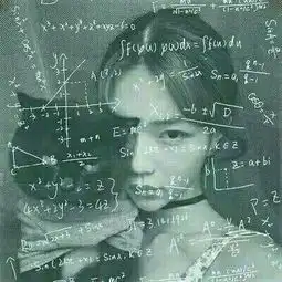 个性潮流情侣头像带数学公式一对情侣头像带字一男一女
