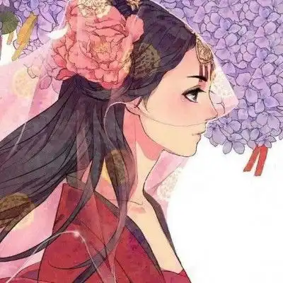 一左一右古风情侣头像
