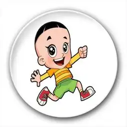 大头儿子卡通小人钥匙扣
