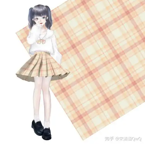 怎么样才算一个好的jk格裙柄图
