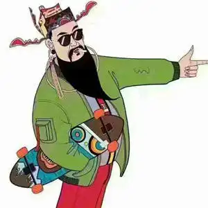 财神爷微信头像高清图片2020男人最招财的卡通微信头像
