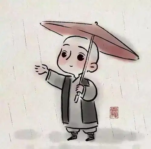 这么可爱的国画你见过吗国画也可以画得很呆萌

