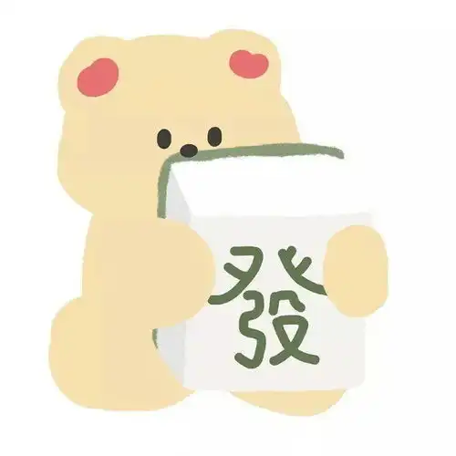 一组卡通简约情侣头像
