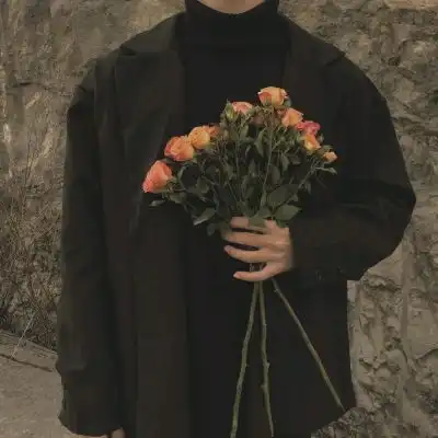 拿花男头,无人问津的巷口总是开男生头像我要个性网
