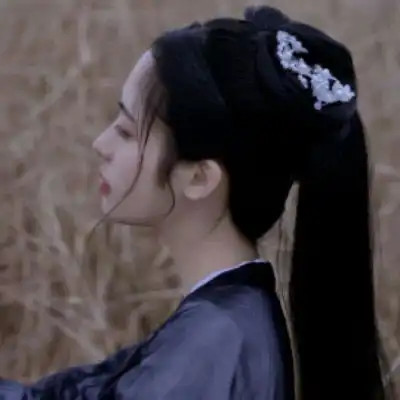 古风情侣头像一人一张真人淡雅唯美姑娘好容貌
