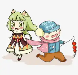 可爱冬装小朋友过节打灯笼卡通手绘图片素材其他格式下载动漫人物大全
